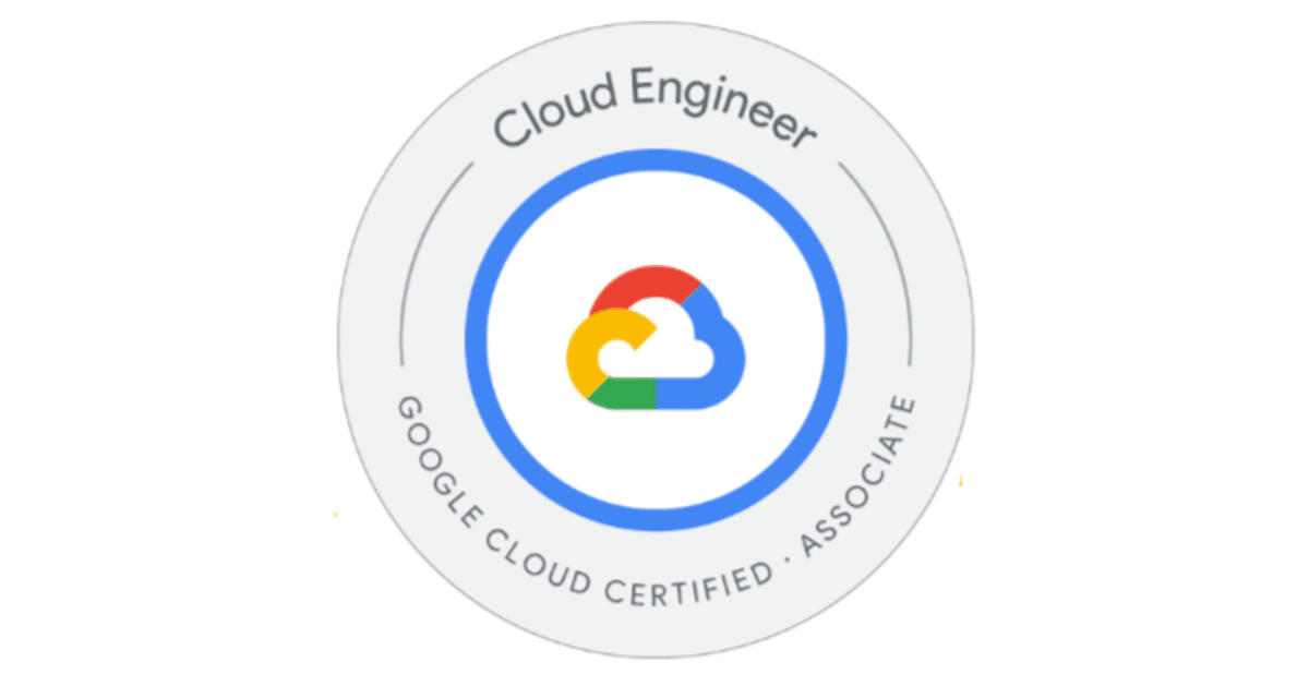 Associate Cloud Engineerの更新試験にギリ合格しました