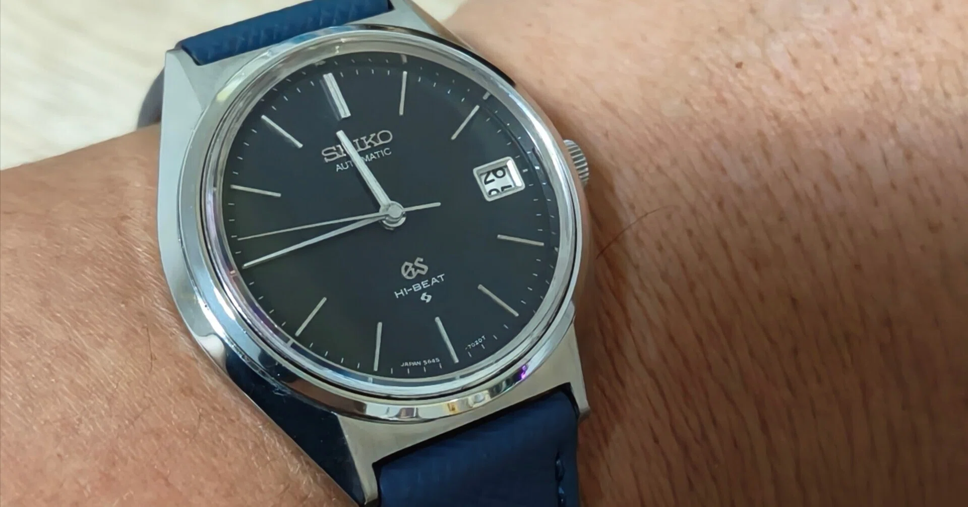 56GS ネイビーダイヤル｜Your old time 時計に関する思考録