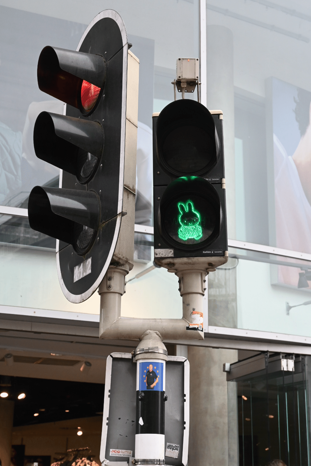 世界で一つのミッフィー信号機/ ユトレヒト【オランダ】｜あこ