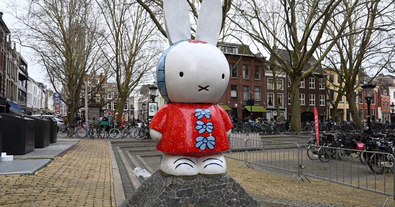 世界で一つのミッフィー信号機/ ユトレヒト【オランダ】｜あこ