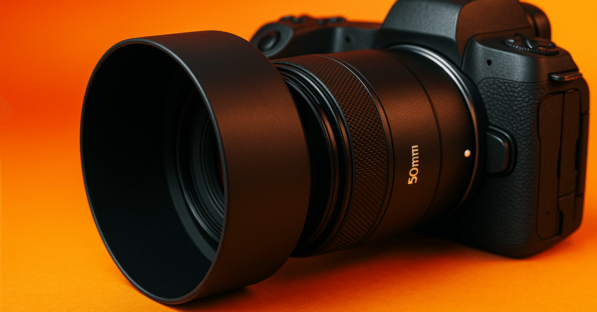 Canon RF 50mm F1.8 STMに最適|JJC ES-65Bレンズフードで写真 Canon RF 50mm F1.8 STMに最適|JJC ES-65Bレンズフードで写真