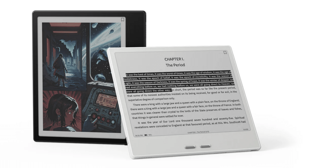 電子書籍リーダー本体 BOOX Go Color 7 Gen2 楽天市場】【7インチ】BOOX Go Color 7 物理ボタン付き カラー電子書籍