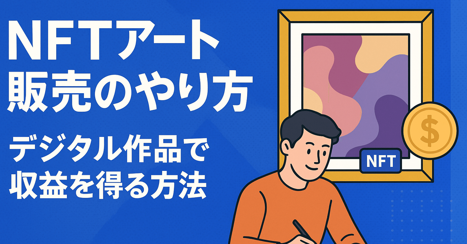 NFTアート販売のやり方｜デジタル作品で収益を得る方法｜トラオ