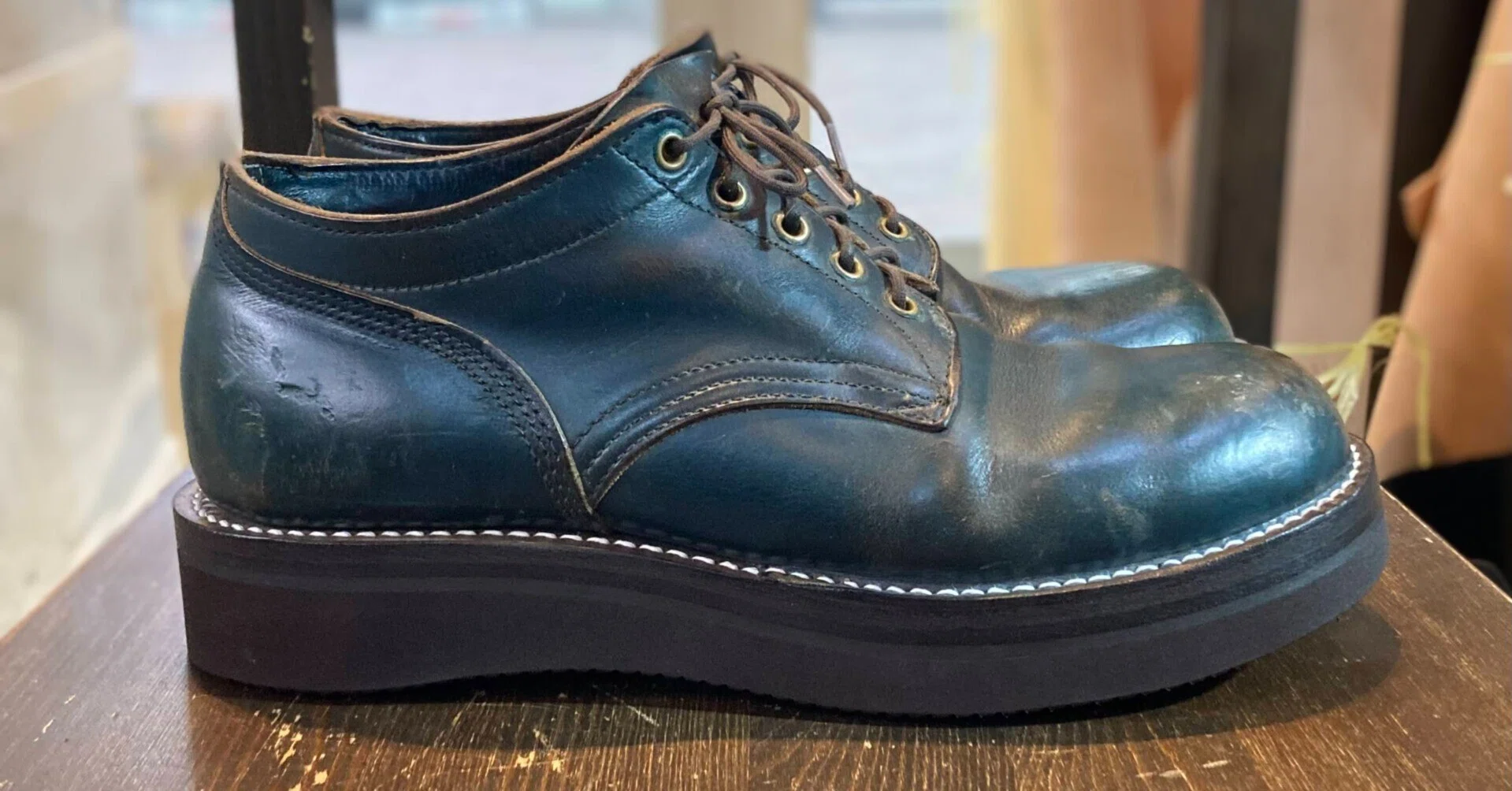 Resole/ソールカスタム】Hathorn Oxford/ハソーンOX｜CREA Repair 