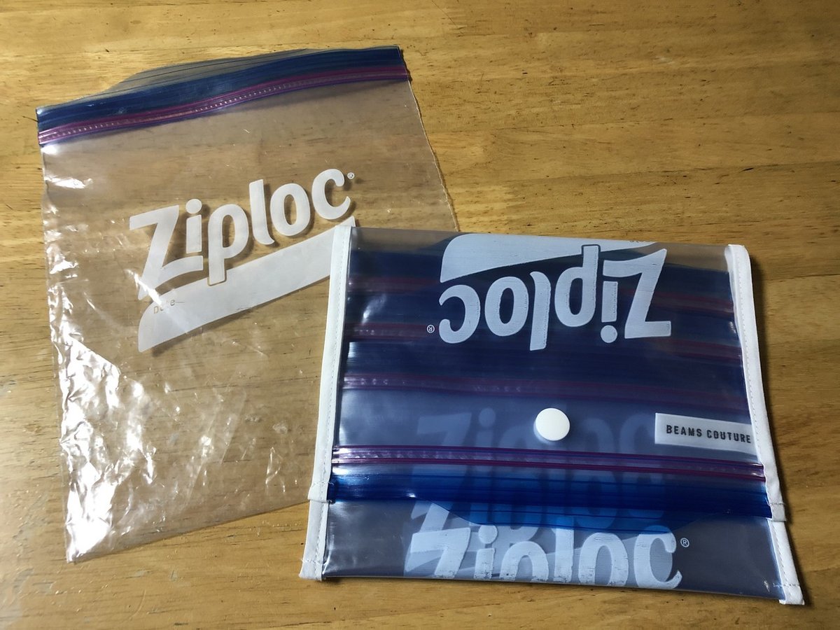 ビームス ジップロック Ziploc BEAMS 長財布 - メルカリ