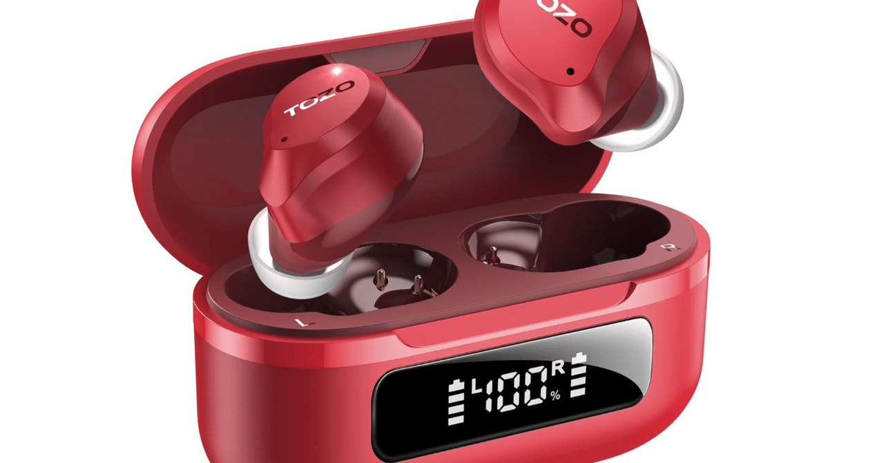 TOZO NC9 完全ワイヤレスイヤホンANC/ENC搭載 ノイズキャンセリング Amazon.co.jp: TOZO NC9 完全ワイヤレスイヤホン 極上の音体験