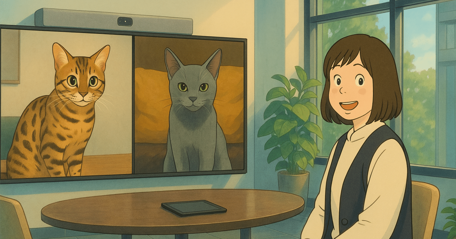 Zoom Rooms】スマートネームタグやってみた～物理会議室に入ってる人の