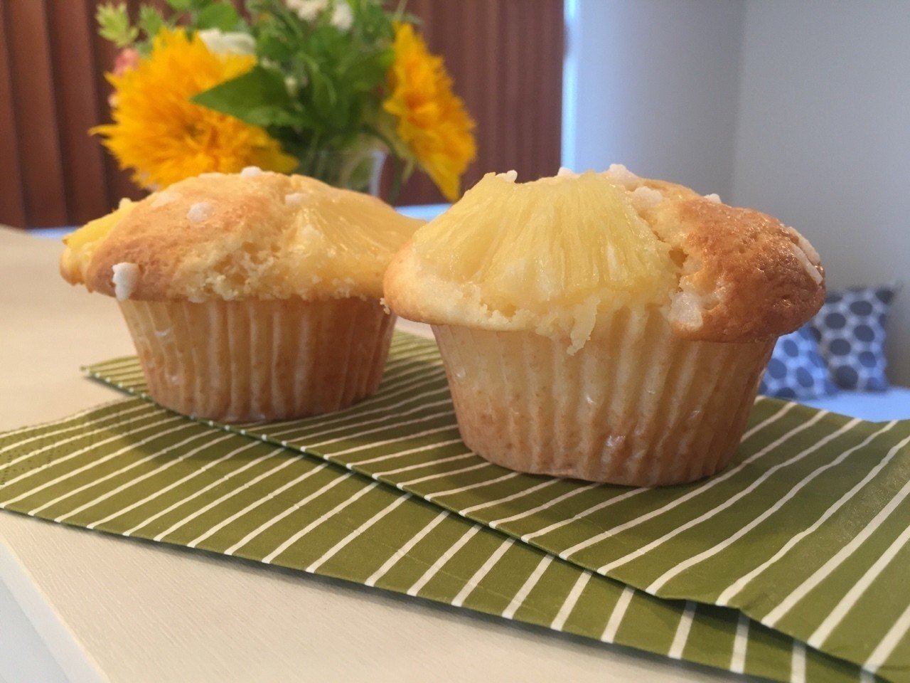 パイナップルとクリームチーズのマフィン みずのさちこ Note パイナップルとクリームチーズのマフィン みずのさちこ Note