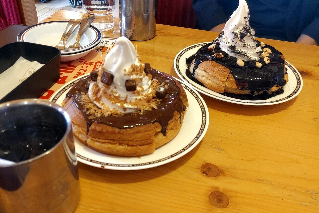 コメダ珈琲店に行ってきたよ 期間限定でシロノワール（チョコ