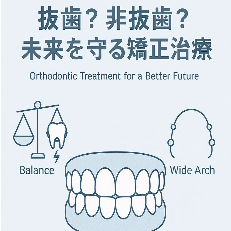 🦷抜歯か非抜歯か──矯正治療で本当に大切な判断とは？｜KJ _ORTHO