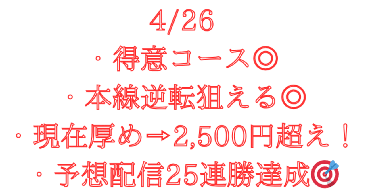4/26 -下関7R 18:03-|競艇予想屋-CRONOS- 4/26 -下関7R 18:03-|競艇予想屋-CRONOS-