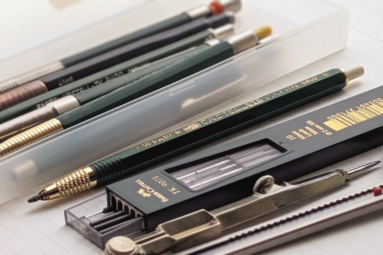 a.w. Faber castell locktite 9400 芯ホルダー