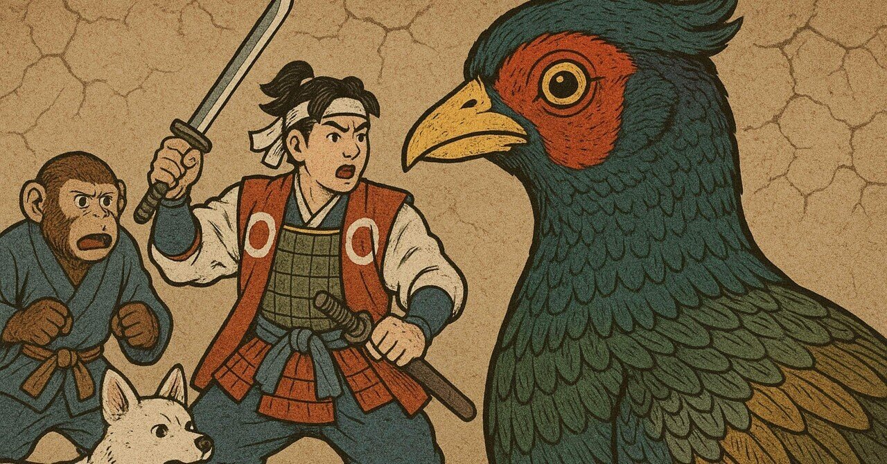 桃太郎は犬・猿・キジ・鳩？！ | 岡山駅前 | Haruhiko Okumura