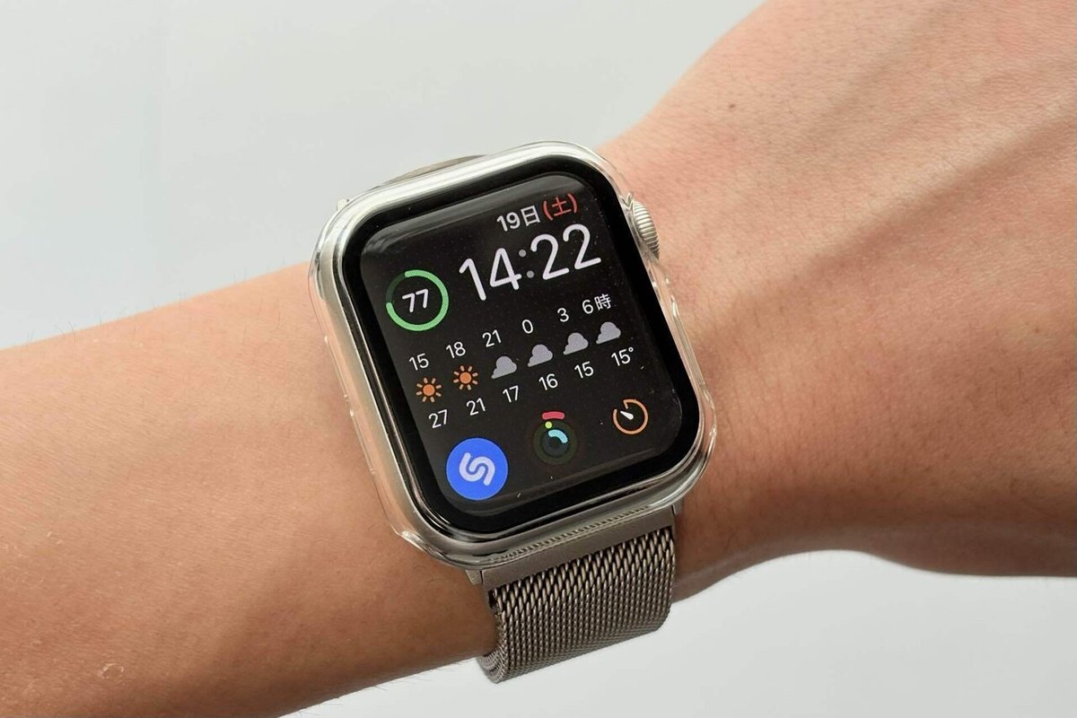 Apple Watch 4 44mm ブラック ステンレス ミラネーゼループ Apple  