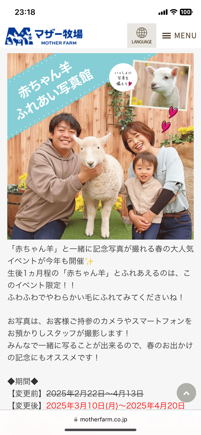 🐏マザー牧場（おかわり）｜夏みかん