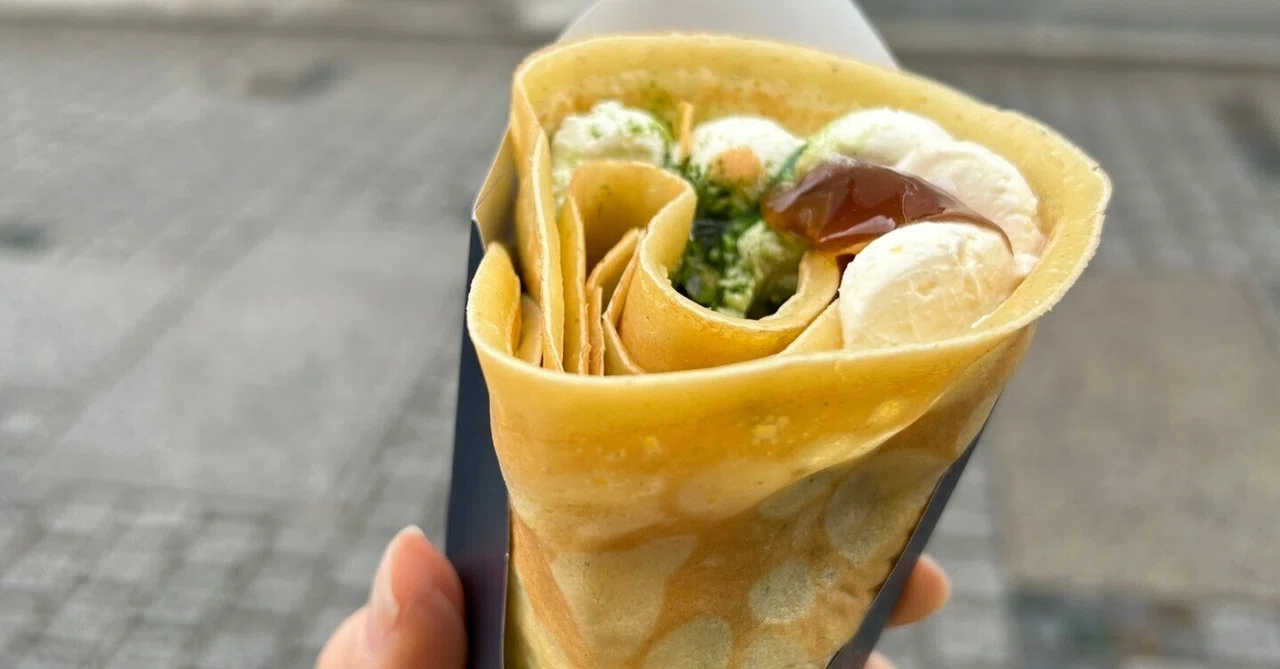 Crepes are awesome @ Kawagoe’s Matcha Arata｜Mona