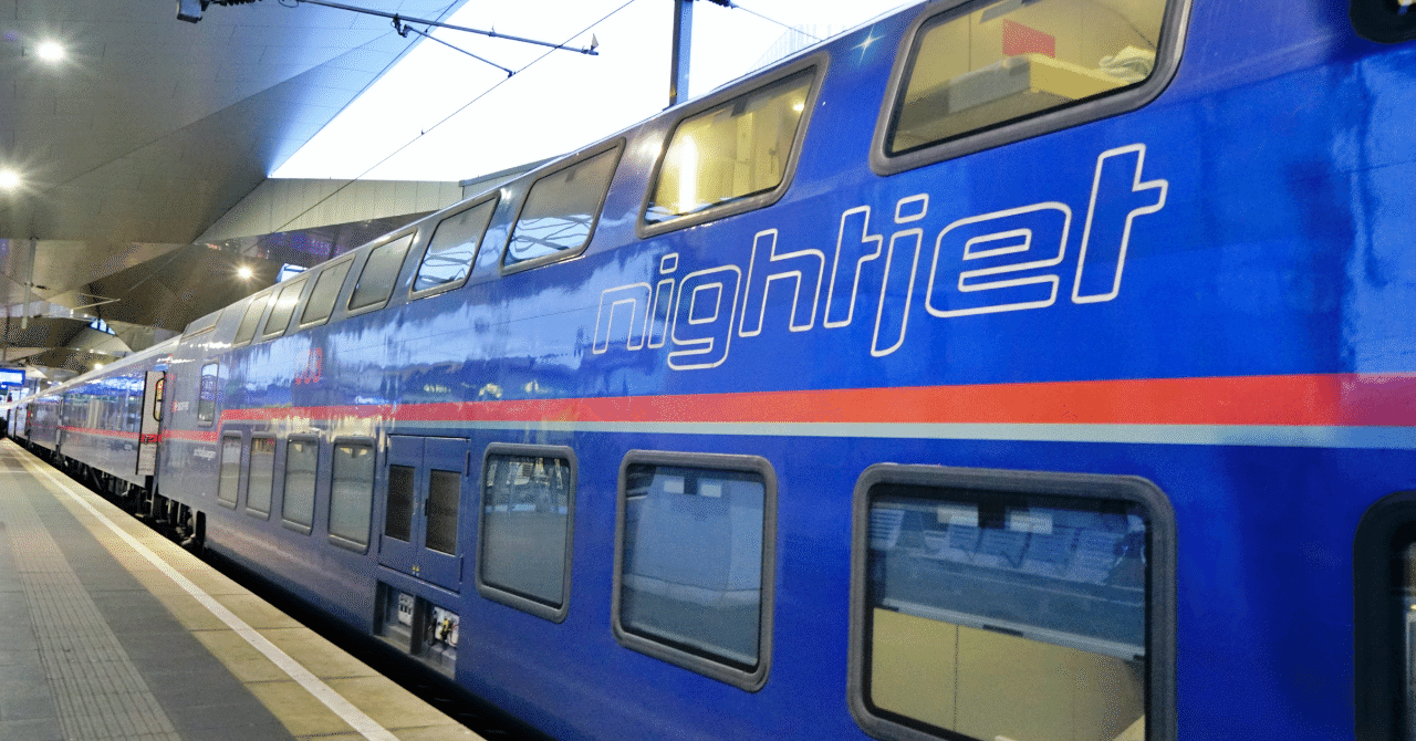 ヨーロッパ寝台列車の旅 チューリッヒ→ウィーン 【スイス