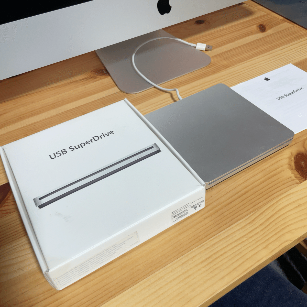 ノスタルジックMac】Apple USB SuperDrive｜ドイのnote