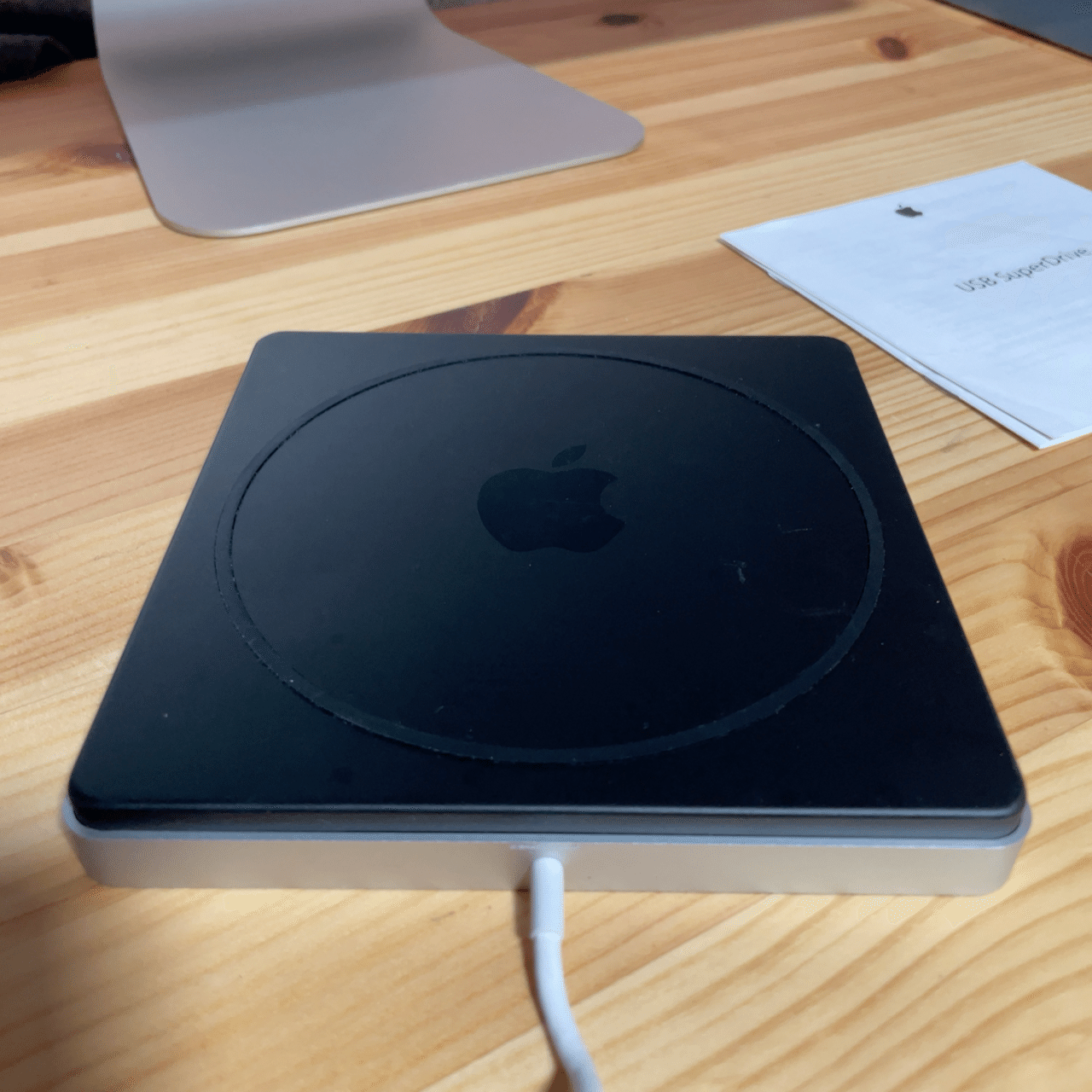 ノスタルジックMac】Apple USB SuperDrive｜ドイのnote