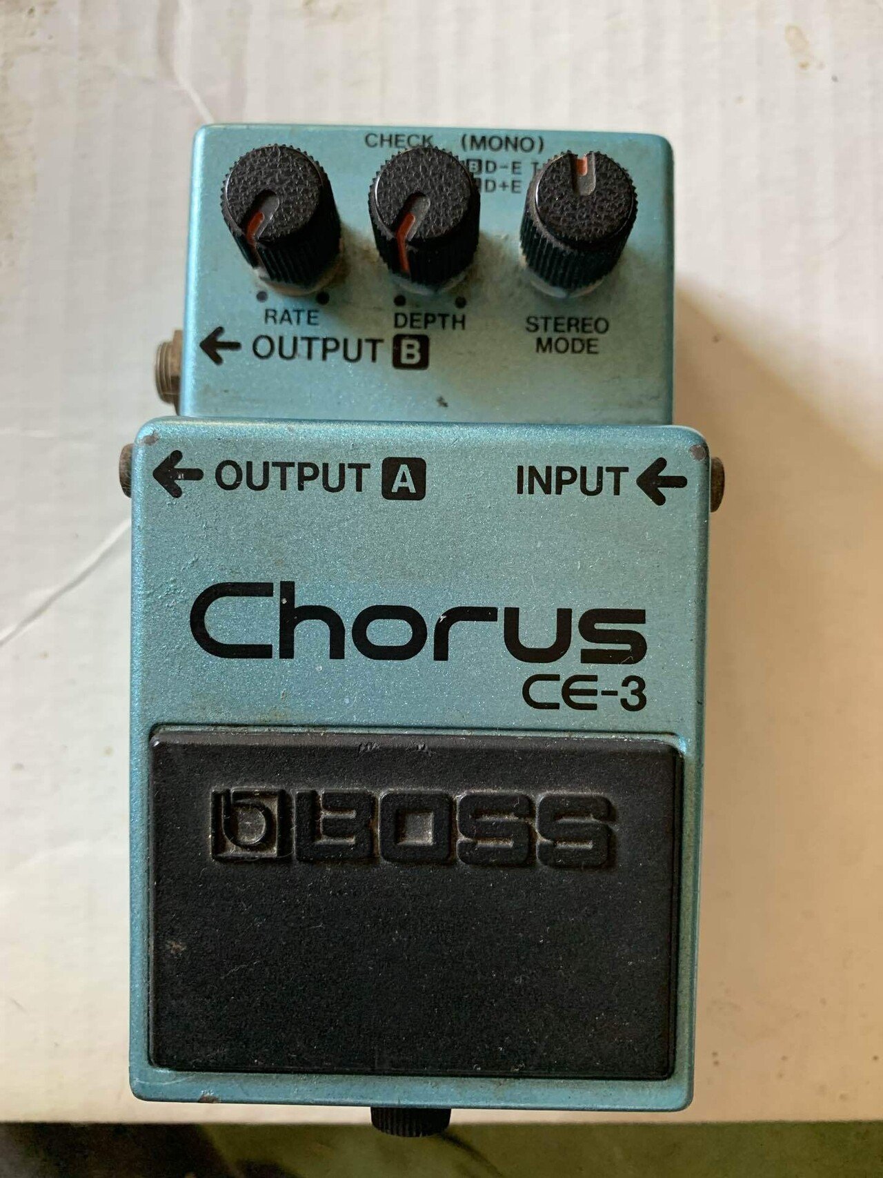 廃番激レアエフェクター販売祭 山下達郎愛用のBOSS CE-3も