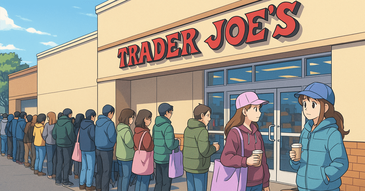 トレジョ限定エコバッグに1時間待ち！？👜カリフォルニアで見た