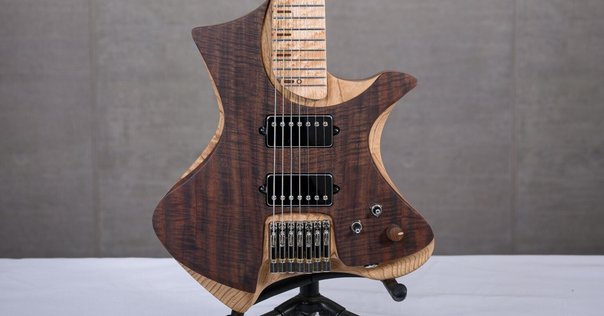 KRAMER バナナヘッド改 1ハムバッカー仕様 スクワイヤーボディ