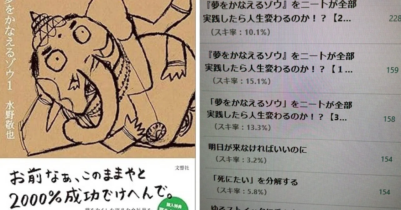 夢 を かなえる ゾウ 人生 変わっ た