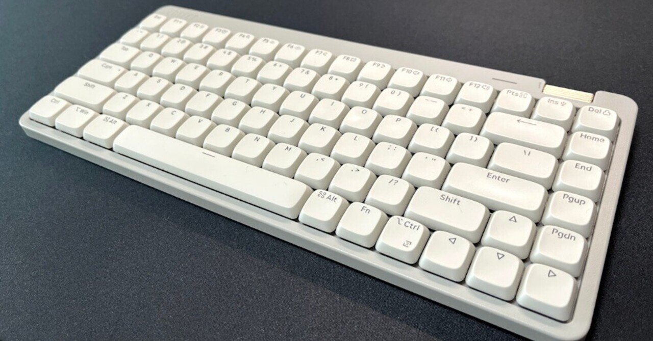 US配列キーボードは慣れる｜Lofree Flow Lite｜AIKE/あいけ🐈️趣味人