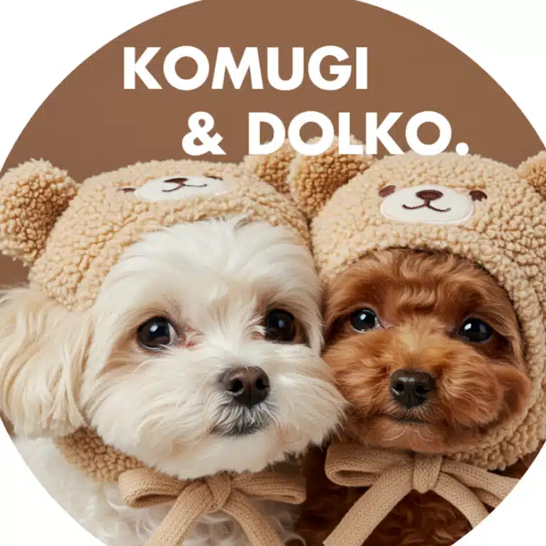 🌈🐶AI×犬の人∣こむぎ＆ドル子🐩🐾