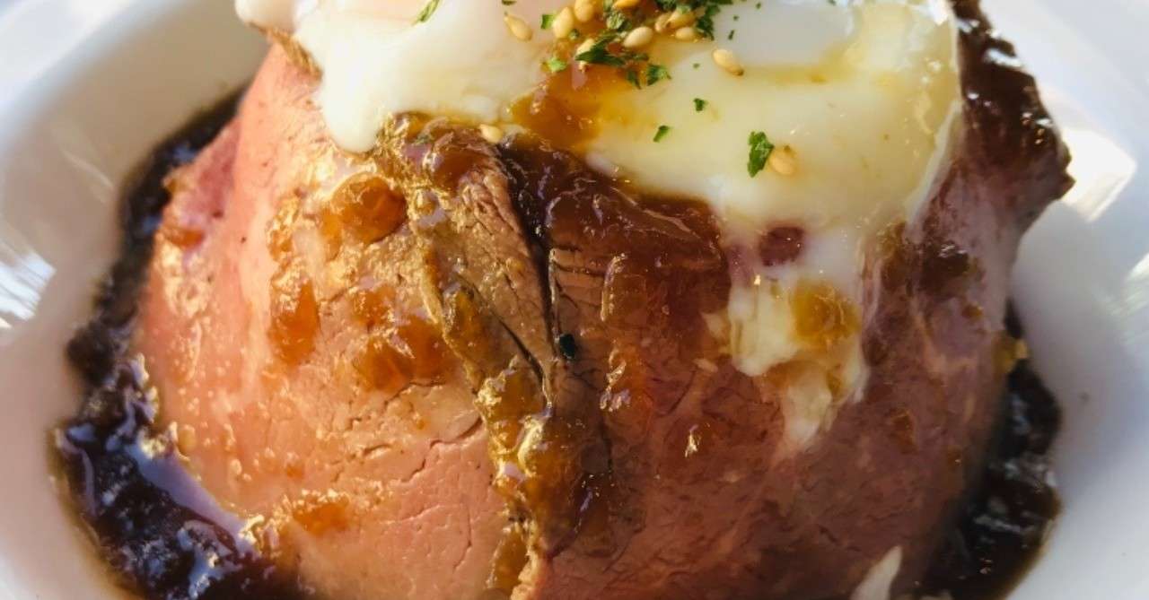 ローストビーフ丼を食べました むしぱん 料理とアイドルと犬好きの女 Note