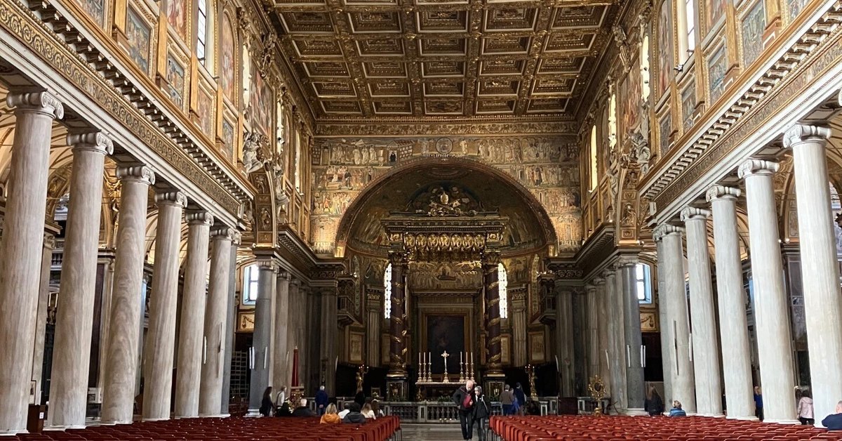 ヨーゼフ・アントン・コッホ、ローマのサンタマリアマジョーレ ヨーゼフ・アントン・コッホ、ローマのサンタマリアマジョーレ