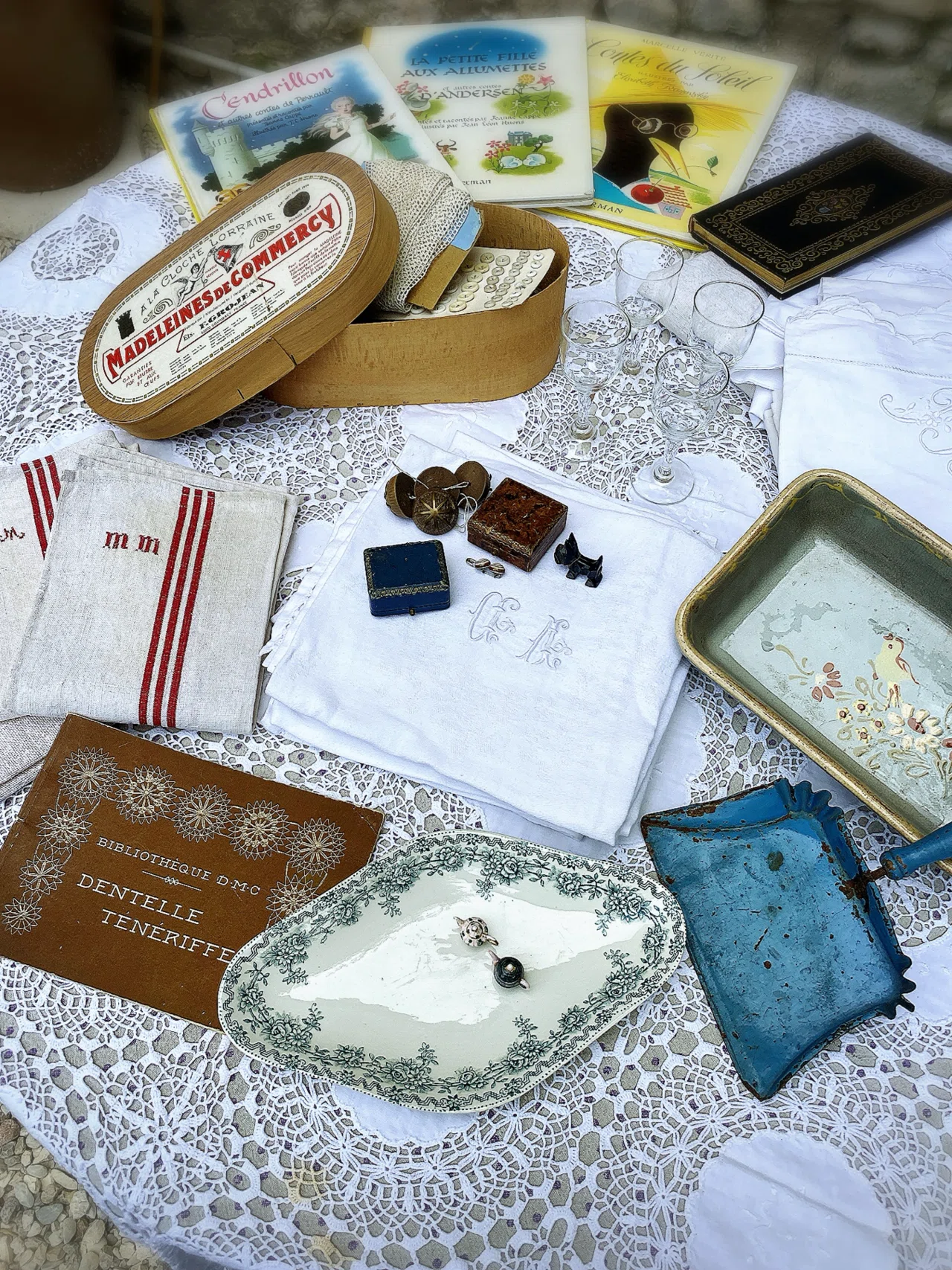 蚤の市のはしごーvide maisonとvide grenier｜めいこ＠旅するボタン屋