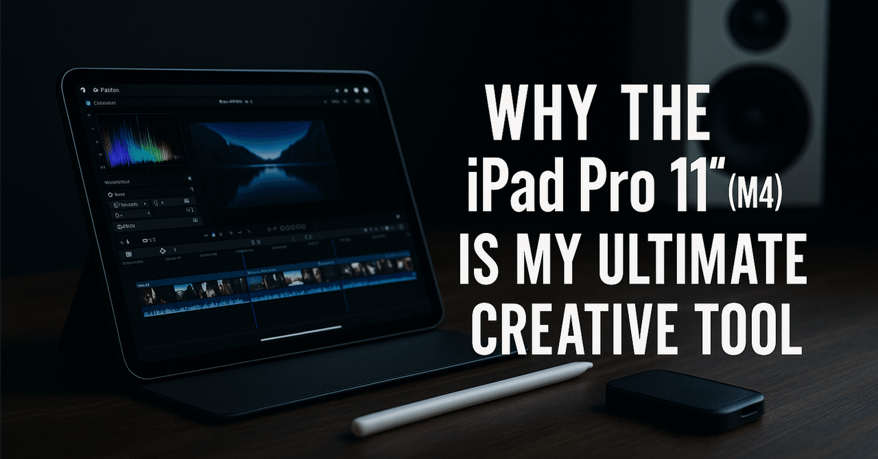 なぜ、iPad Pro 11インチ（M4）が最強クリエイティブツールなのか