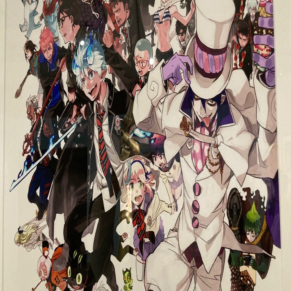 青エク　原画 ◎青エク展｜桜