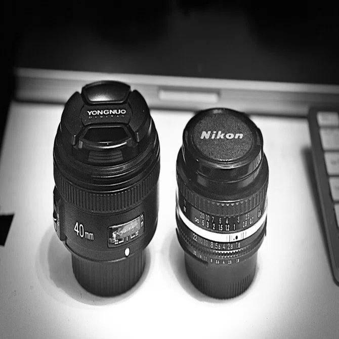 40mmパンケーキレンズ！NIKON Fマウント　新型！軽量コンパクト 美品 40mmパンケーキレンズ！NIKON Fマウント対応！新型！軽量コンパクト 美