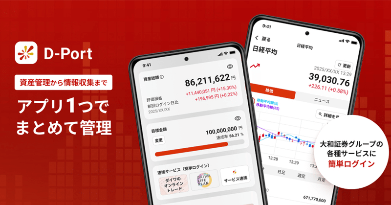 大和証券の新アプリ「D-Port」へWeb3特典配信プラットフォームのコンテンツ提供開始 （株式会社トレードワークス）