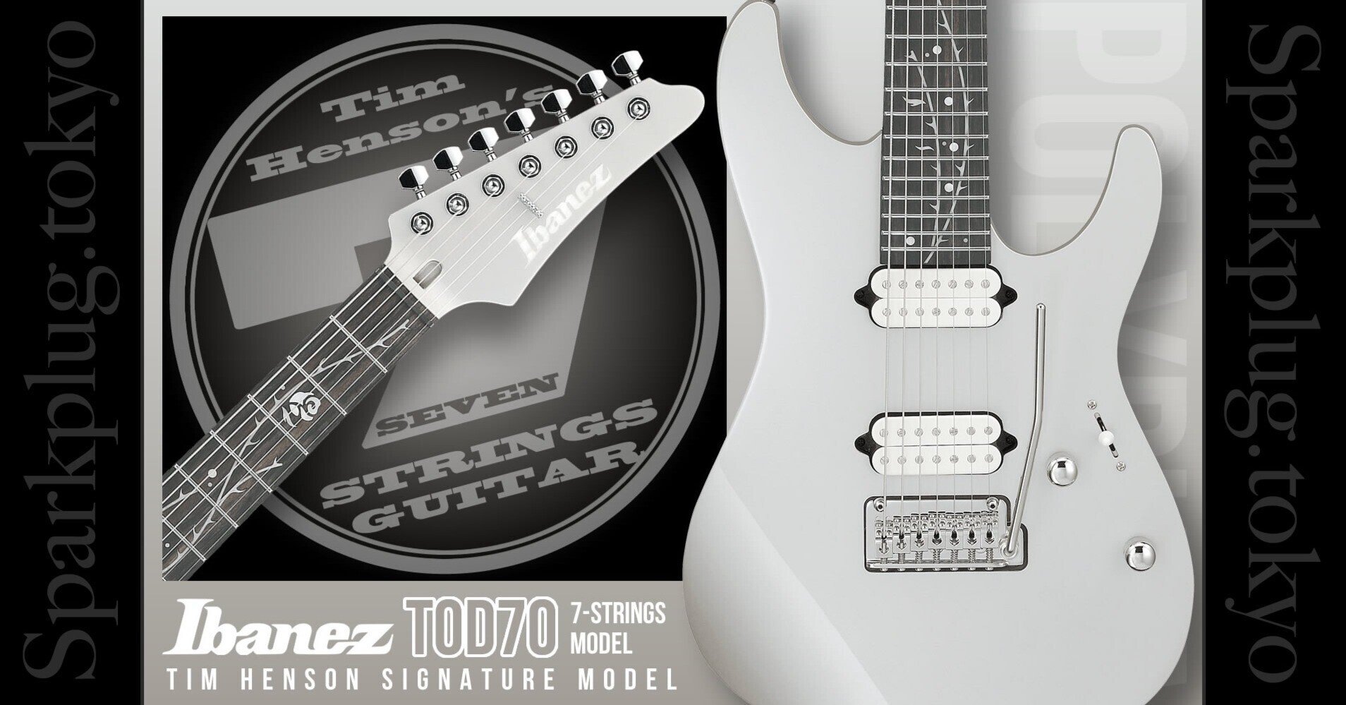 Ibanez TOD70 7弦 エレキギター アイバニーズ Ibanez TOD70 Tim Henson