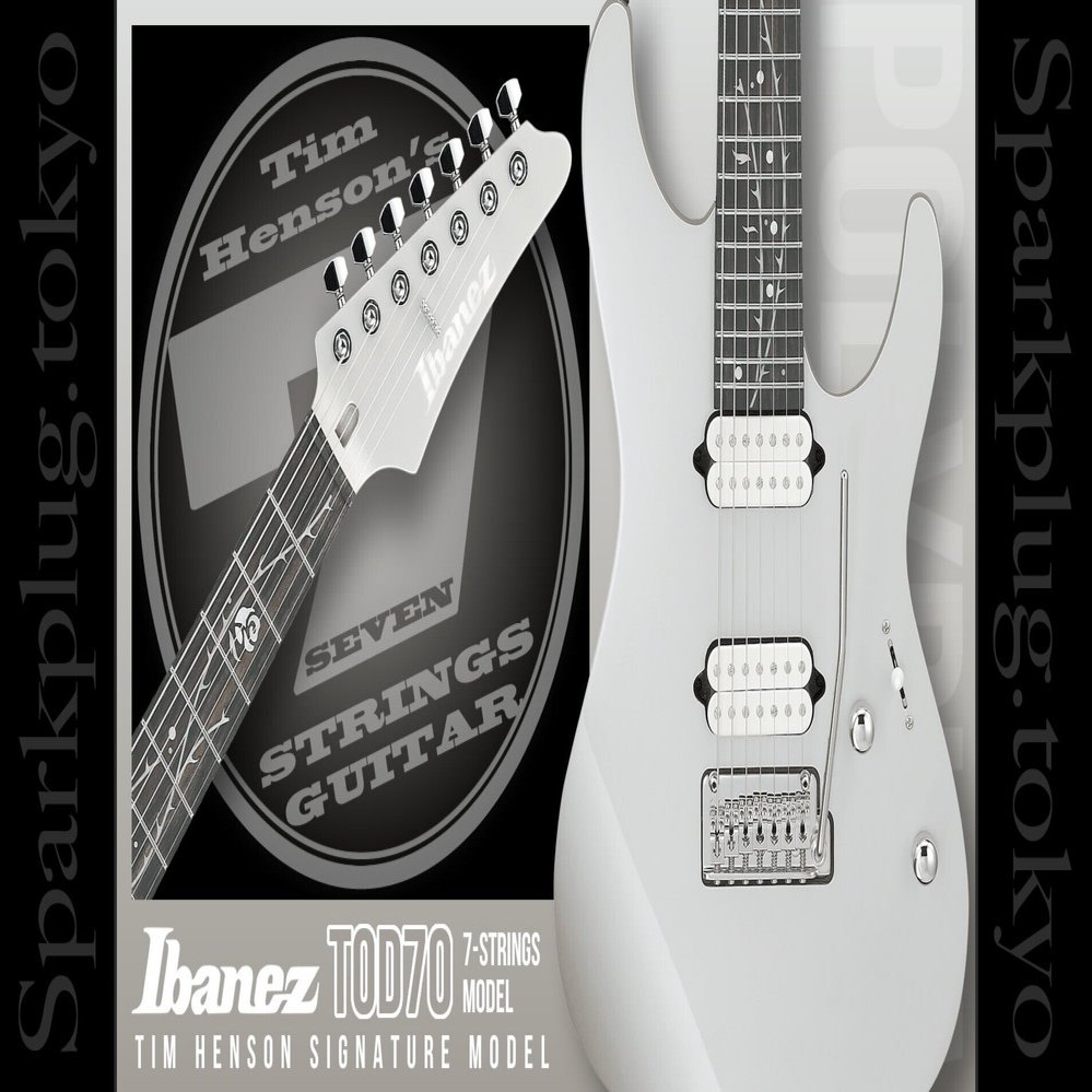 7弦もあるぞ！アイバニーズによるティム・ヘンソン（ポリフィア