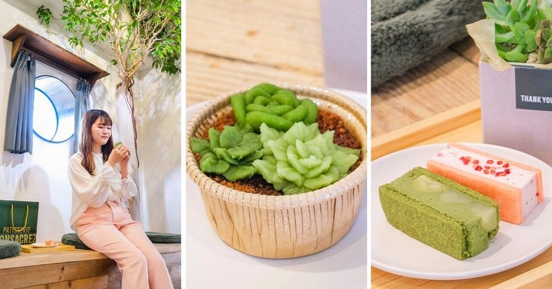 【神戸市西区】これがスイーツ！？本物そっくりな多肉植物ケーキに心ときめく ｜ パティスリー コンサクレ