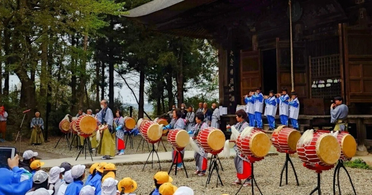 徳一菩薩ゆかりのお寺／湯川村 勝常寺に伝わる勝常念佛供養祭に行っ