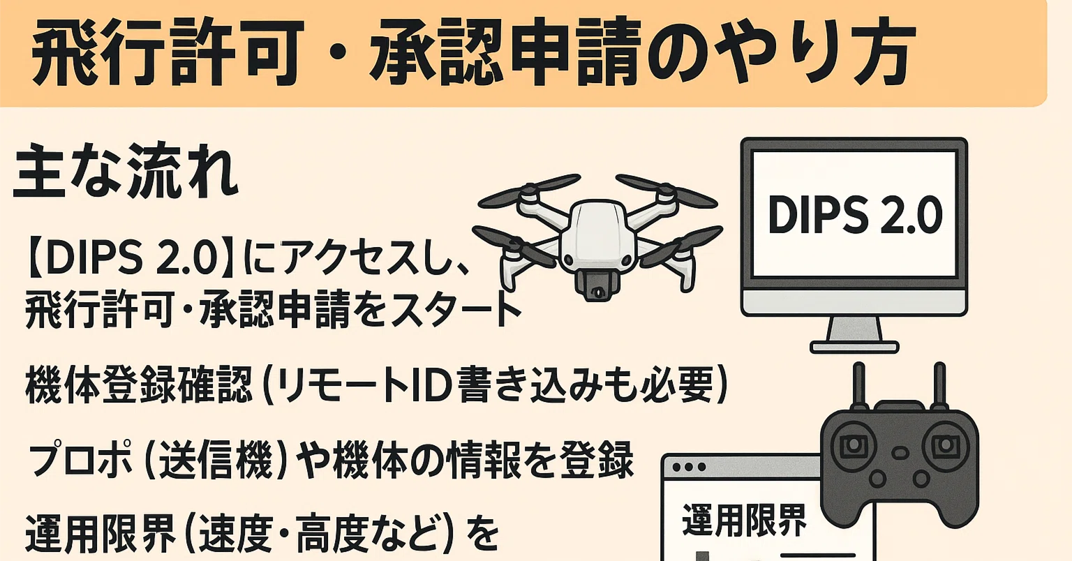 飛行許可・承認申請のやり方｜10works