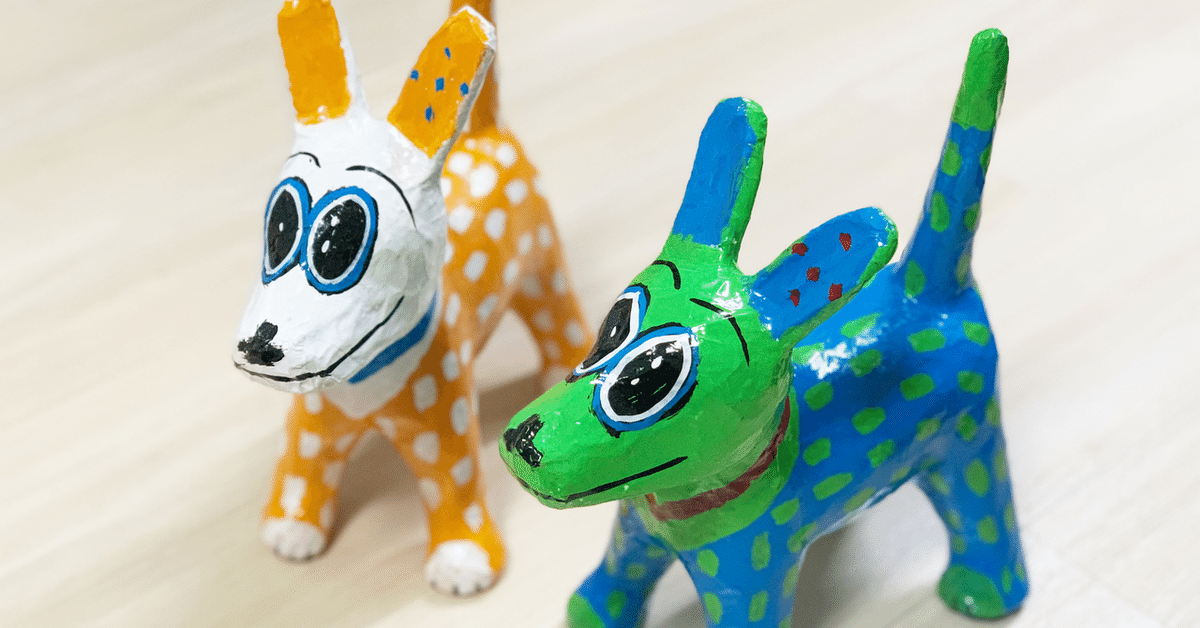 ミャンマー土産】 動物グッズ 張り子のおもちゃ 手作り置物 インテリア