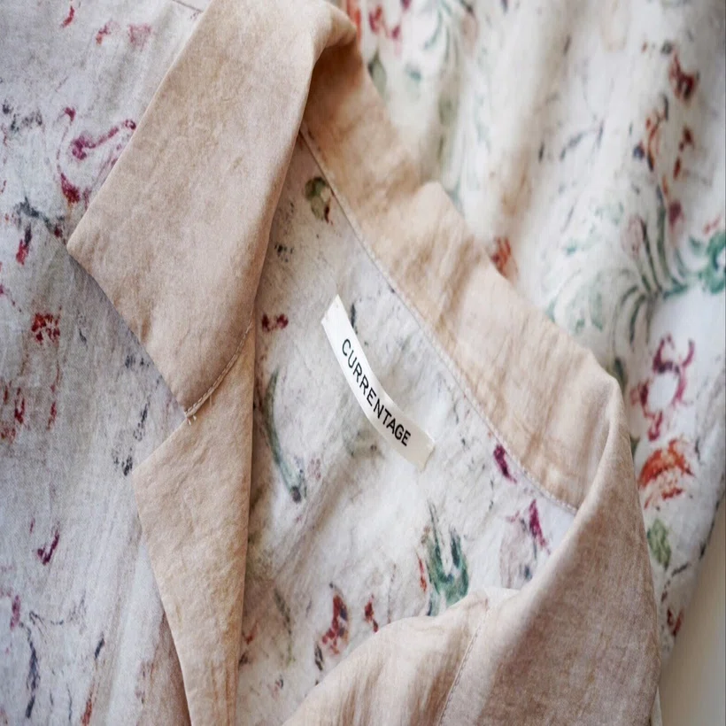 カレンテージ　MURAI DESIGN OPEN COLLAR SHIRT 2025SSより新規お取り扱いです！【CURRENTAGE】 程よいエッジにセンス
