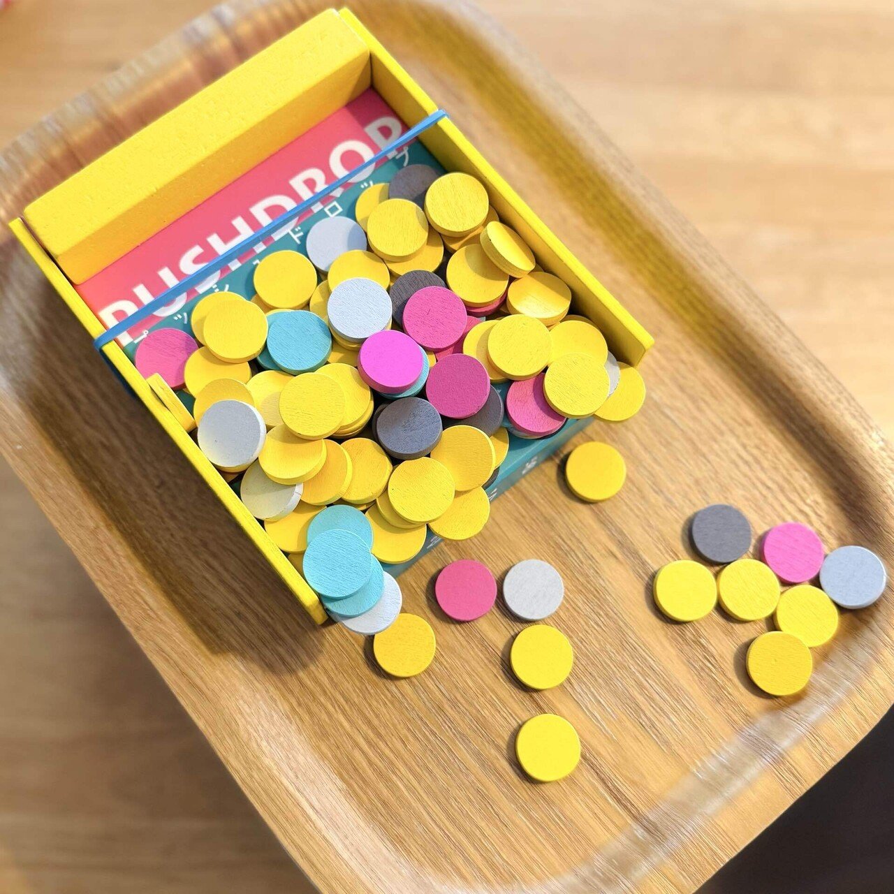 ボードゲーム「PUSHDROP(プッシュドロップ)」を作った話｜わぐり