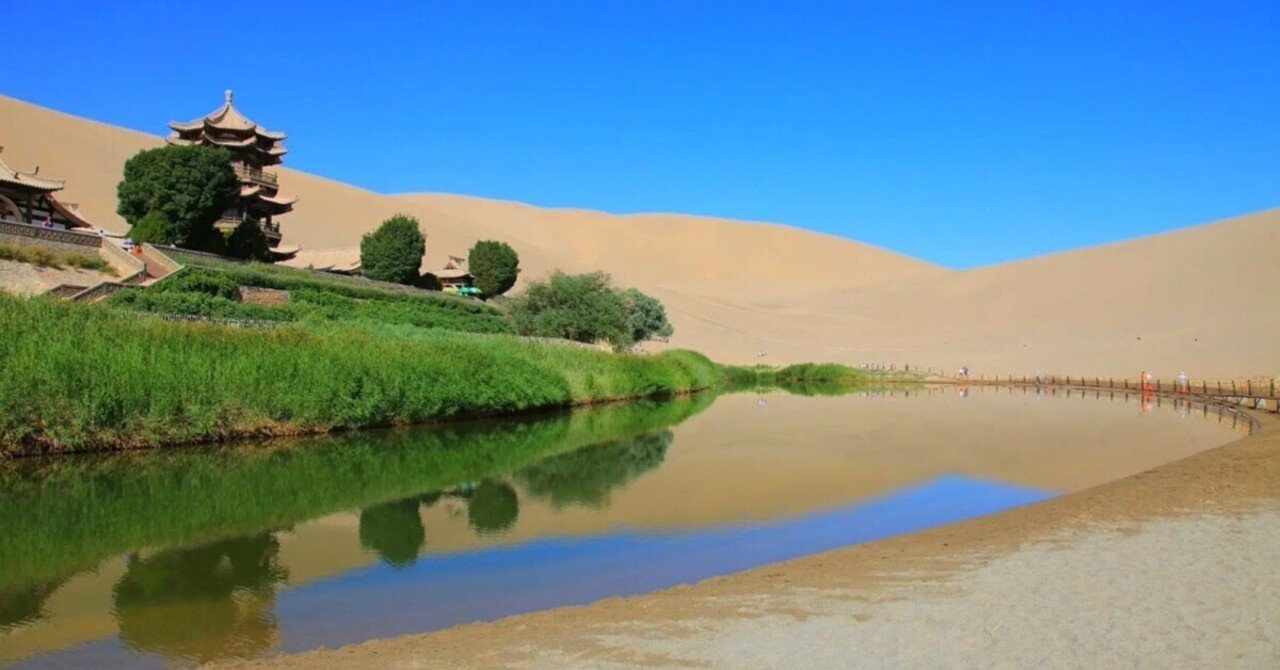 鳴沙山と月牙泉｜敦煌観光の絶景ガイド｜シルクロード