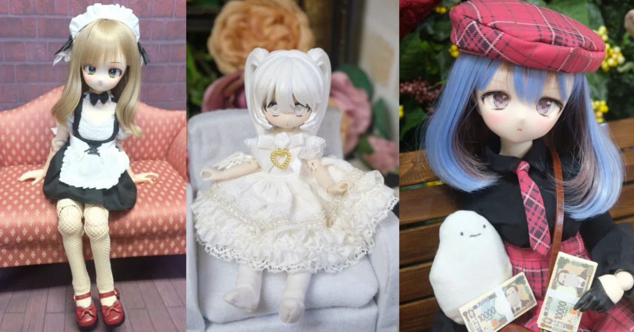 ドールを趣味にすると、人生楽しくなっちゃうのでは！？（´-`）.｡oO