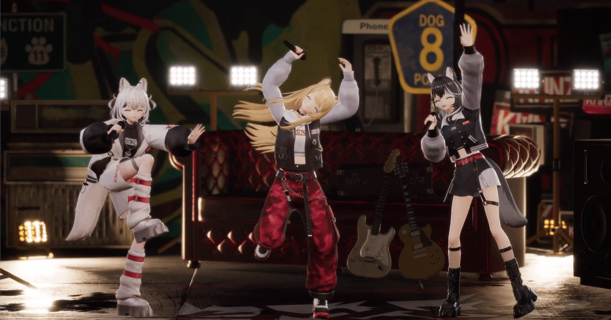 バーチャルガールズHIPHOPユニットKMNZの4thワンマンライブ
