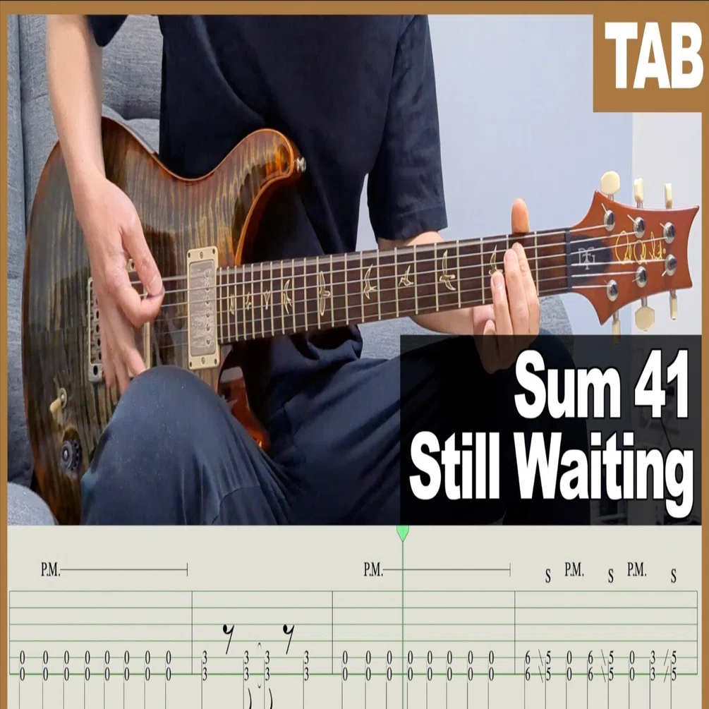 TAB】Sum 41 - Still Waiting [GUITAR COVER] [INSTRUMENTAL COVER] by