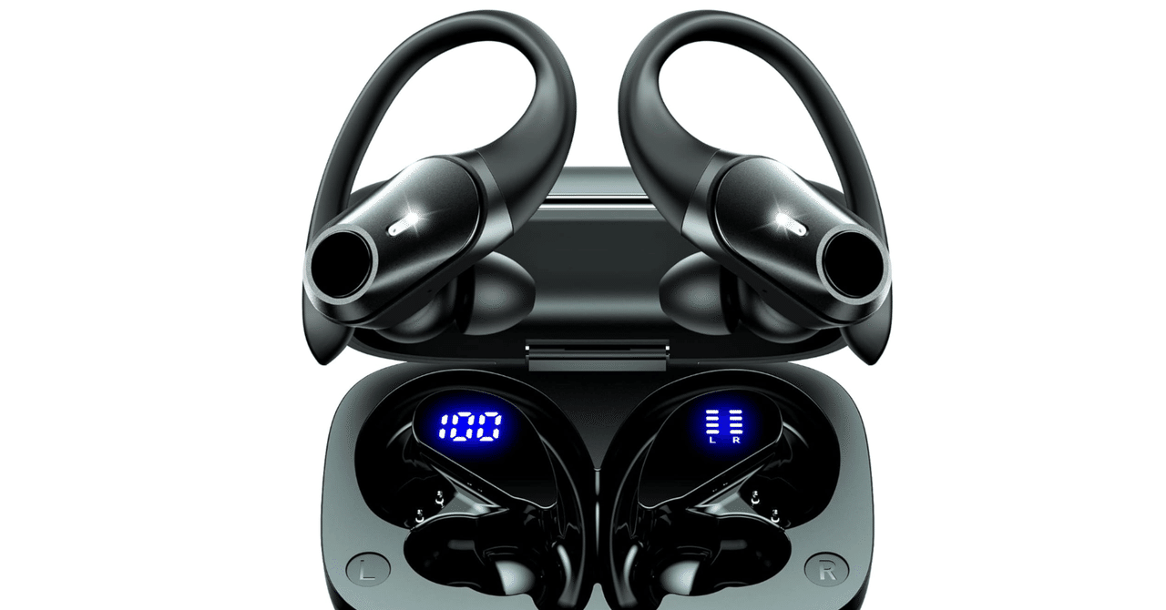 【2024福袋】 耳掛け式Bluetoothイヤホン】落ちない高音質イヤホンでスポーツ イヤホン