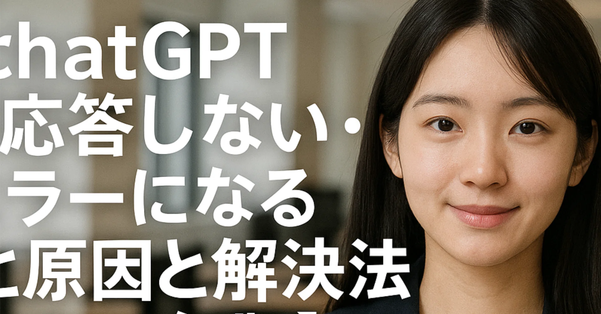 チャッピーページ ChatGPTが応答しない・エラーになるときの原因と解決法【2025年最新版